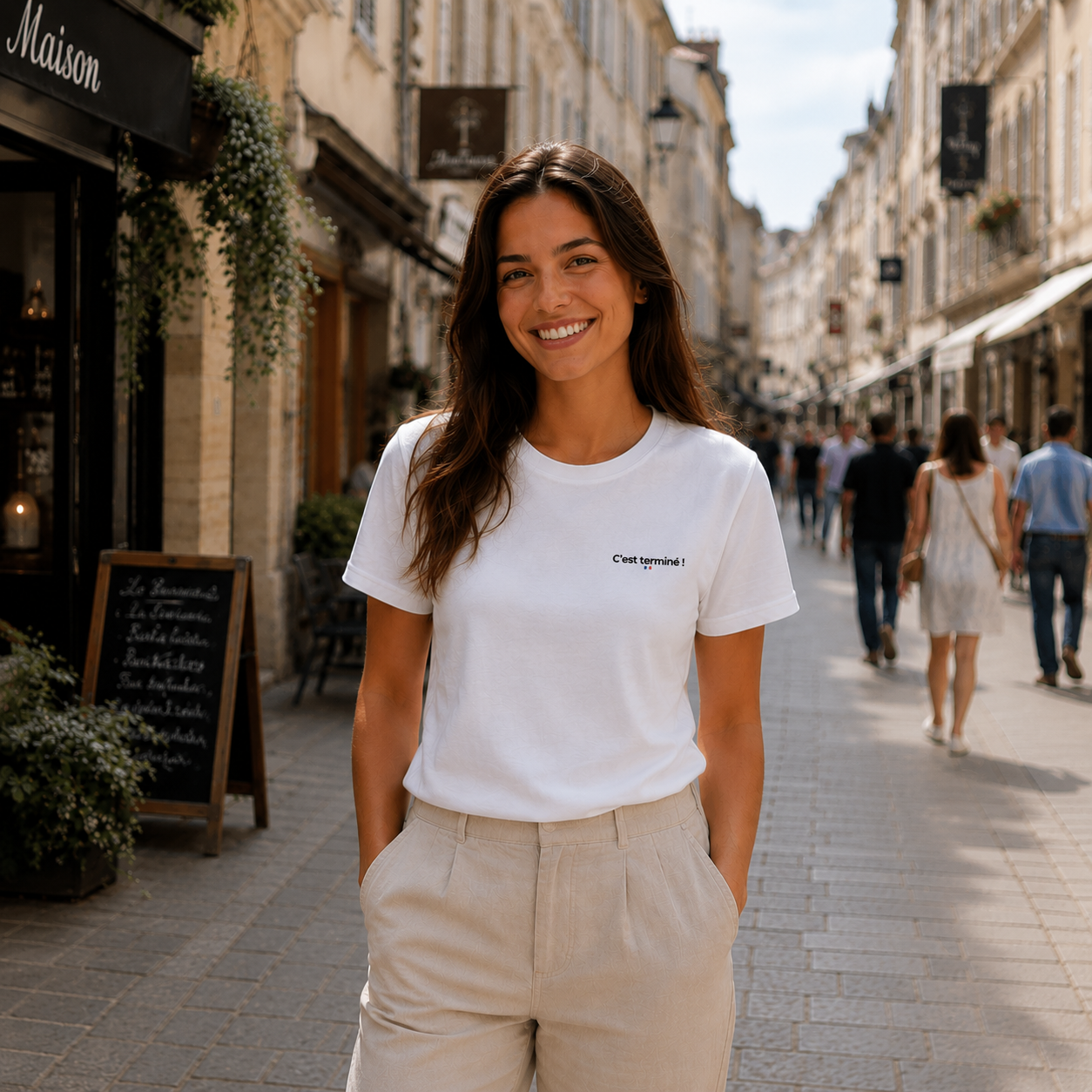 T-Shirt Femme - Édition  C'est terminé !